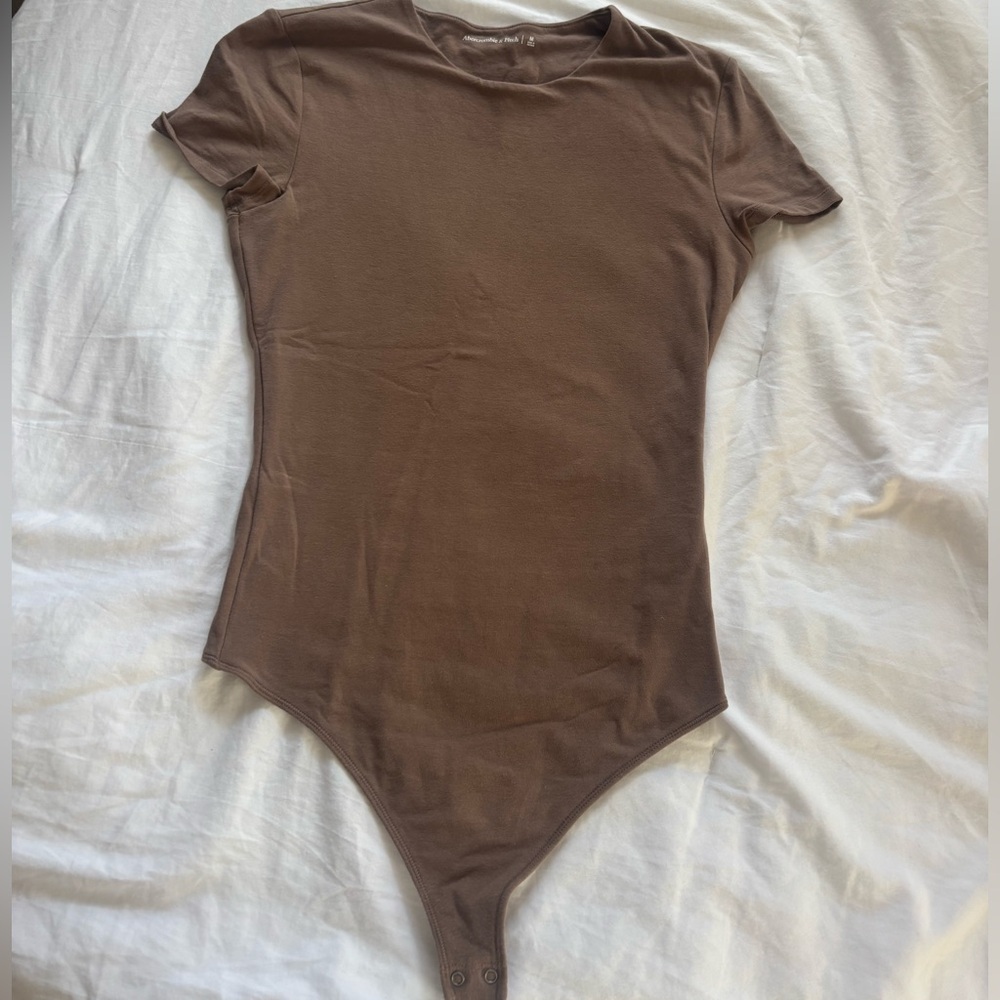 Abercrombie & Fitch Bodysuit Brown